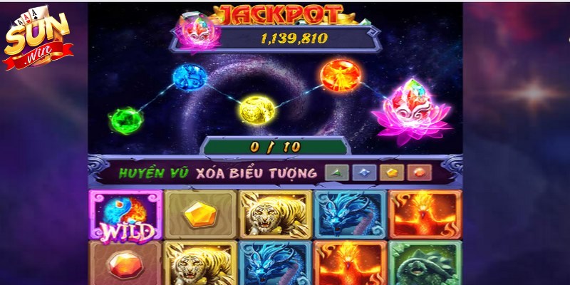 Tứ Thần Thú Sunwin - Hướng Dẫn Cách Chơi Trúng Jackpot 2 Tính năng jackpot tạo nên sự hấp dẫn lớn cho trò chơi